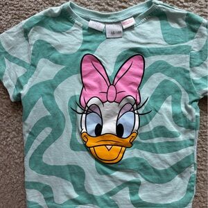 Zara Disney Mint Green Kids' T-Shirt